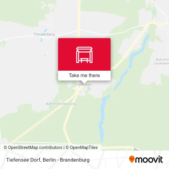 Карта Tiefensee Dorf