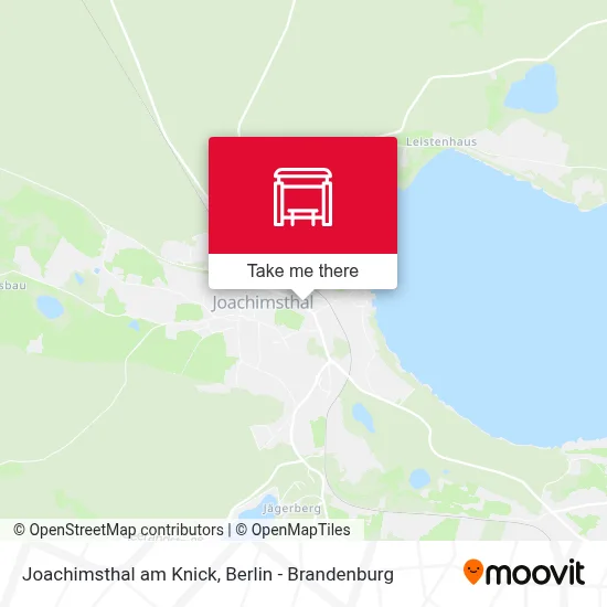 Joachimsthal am Knick map