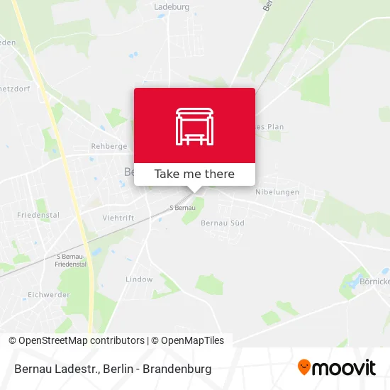 Карта Bernau Ladestr.