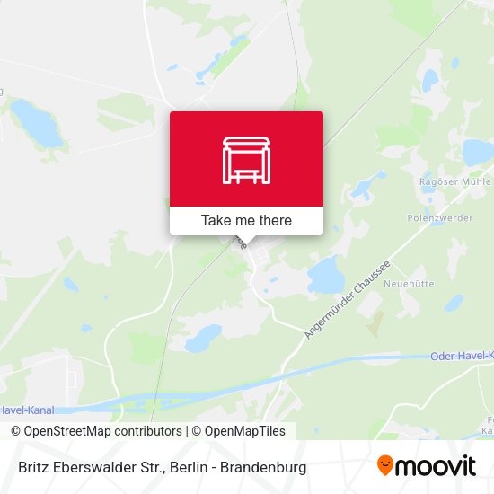 Карта Britz Eberswalder Str.