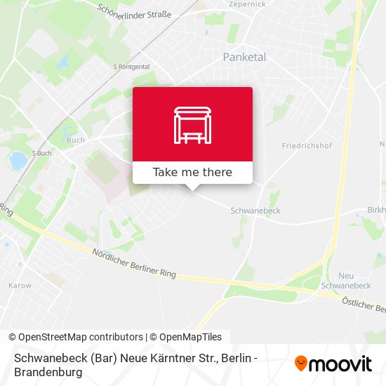 Schwanebeck (Bar) Neue Kärntner Str. map