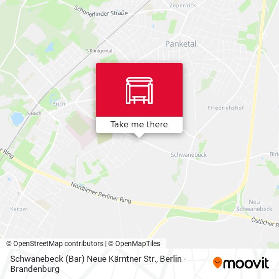 Schwanebeck (Bar) Neue Kärntner Str. map
