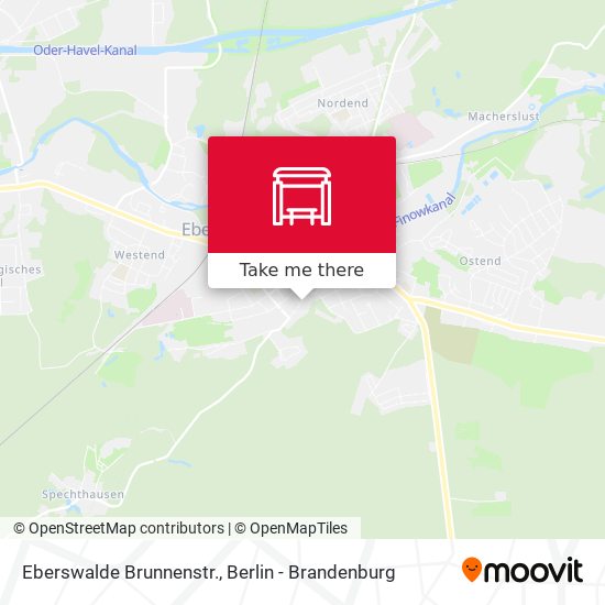 Eberswalde Brunnenstr. map