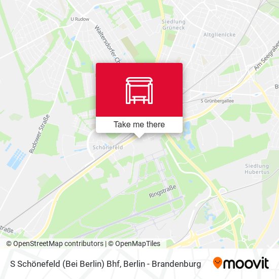 S Schönefeld (Bei Berlin) Bhf map
