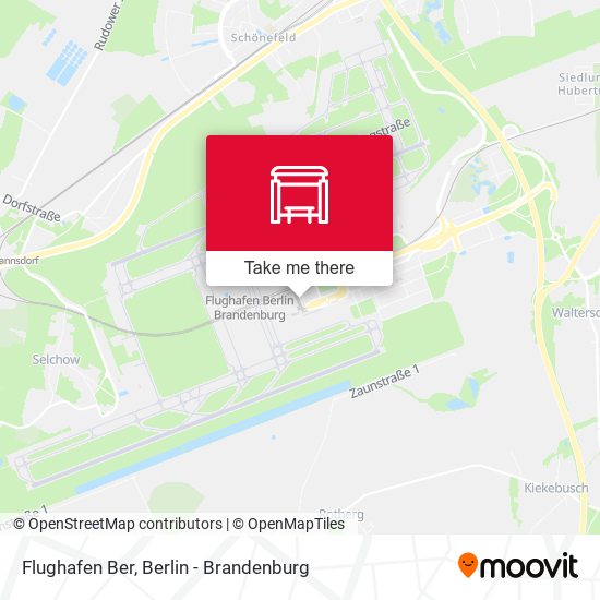Flughafen Ber map