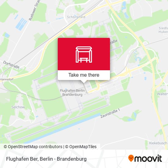 Flughafen Ber map