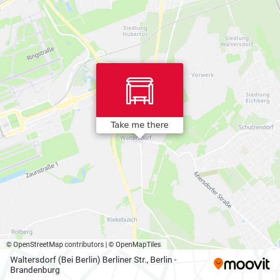 Waltersdorf (Bei Berlin) Berliner Str. map