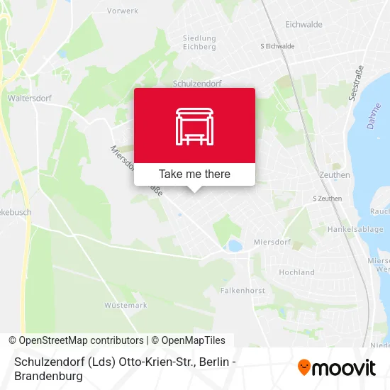 Карта Schulzendorf (Lds) Otto-Krien-Str.