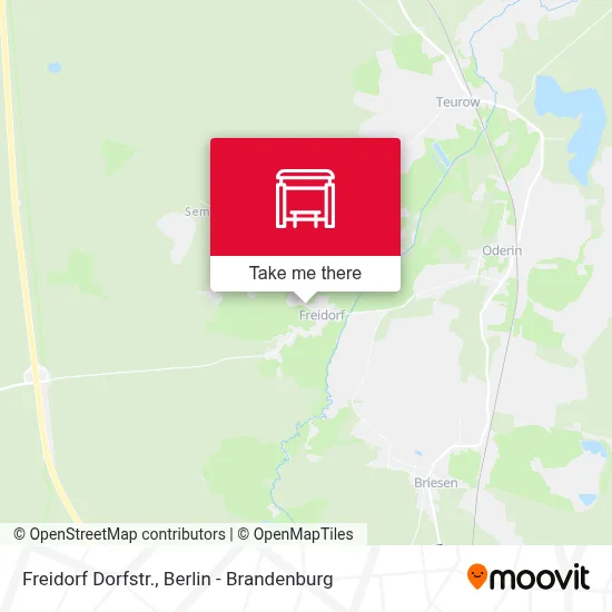 Freidorf Dorfstr. map