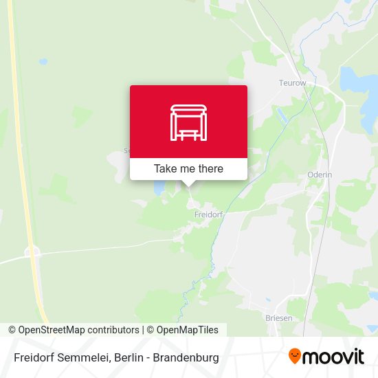 Карта Freidorf Semmelei