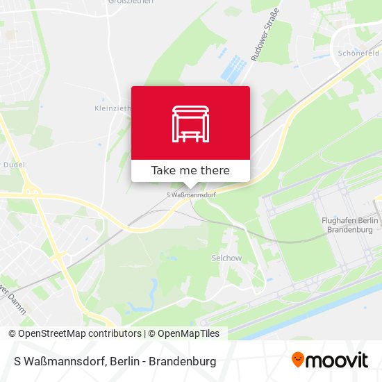 S Waßmannsdorf map