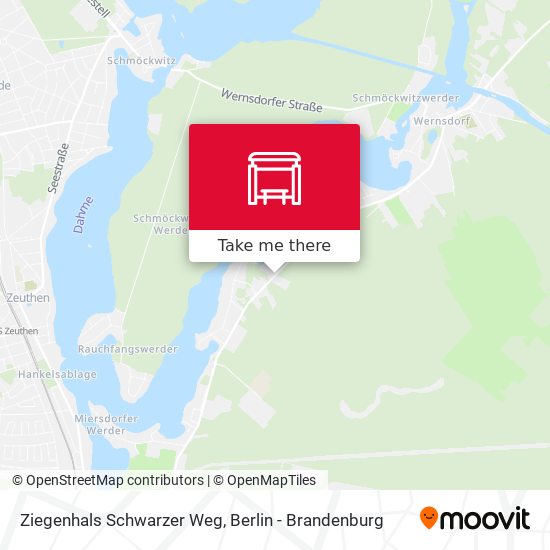 Ziegenhals Schwarzer Weg map
