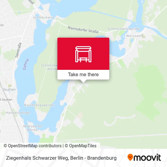 Ziegenhals Schwarzer Weg map