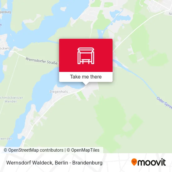 Карта Wernsdorf Waldeck