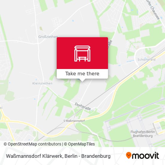 Waßmannsdorf Klärwerk map