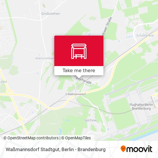 Waßmannsdorf Stadtgut map