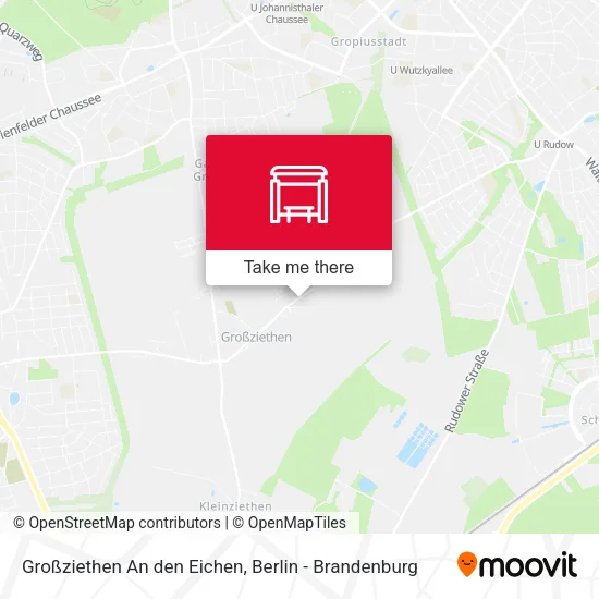 Карта Großziethen An den Eichen