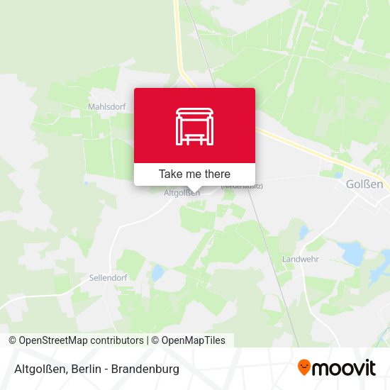 Карта Altgolßen