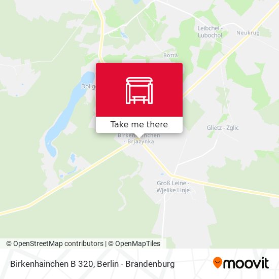 Birkenhainchen B 320 map
