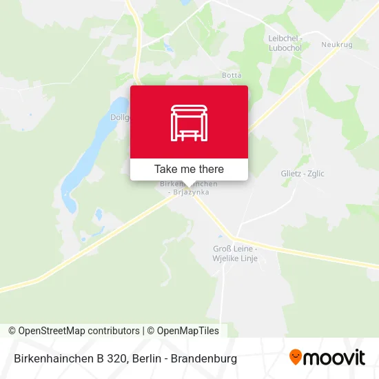 Карта Birkenhainchen B 320