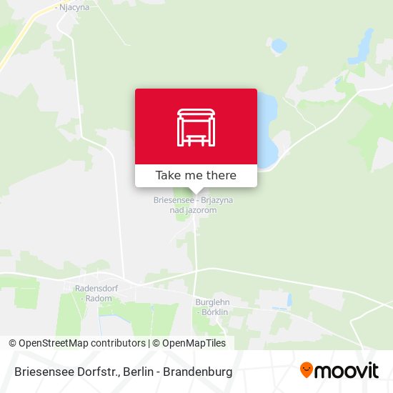 Briesensee Dorfstr. map