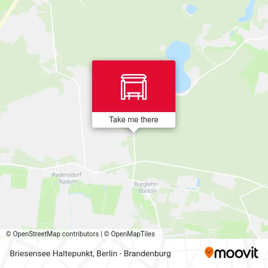 Карта Briesensee Haltepunkt