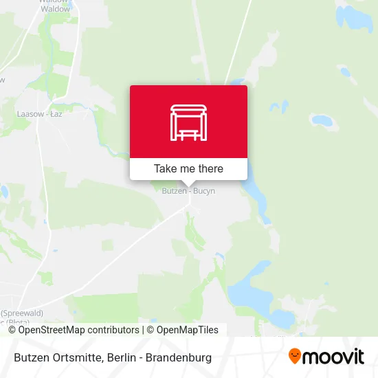 Карта Butzen Ortsmitte