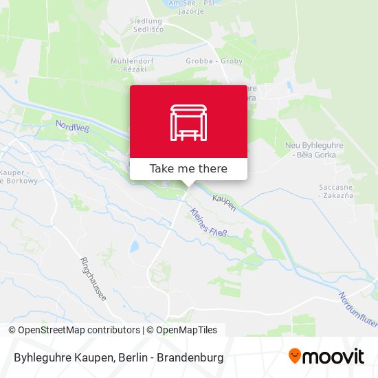 Byhleguhre Kaupen map