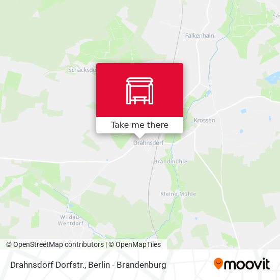 Drahnsdorf Dorfstr. map