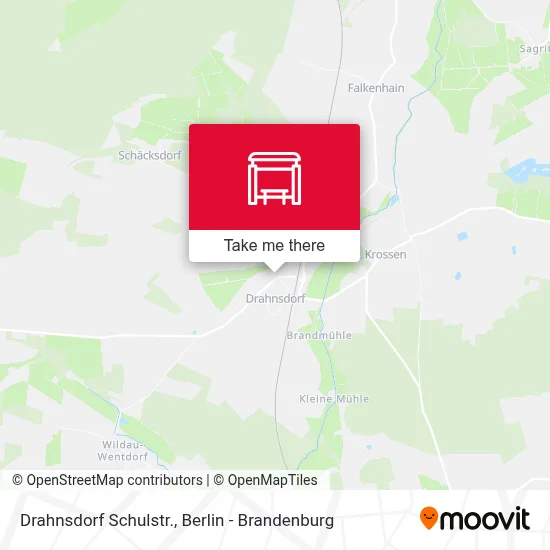 Drahnsdorf Schulstr. map