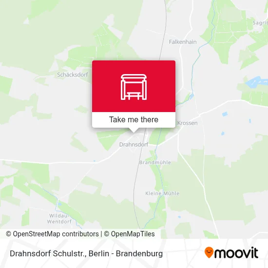 Drahnsdorf Schulstr. map