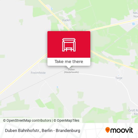 Duben Bahnhofstr. map