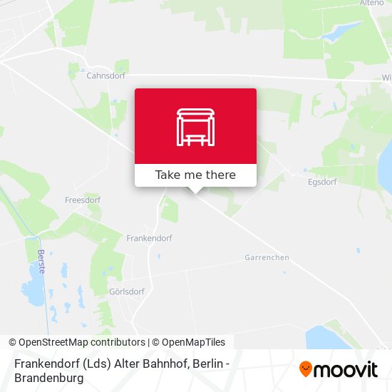 Frankendorf (Lds) Alter Bahnhof map