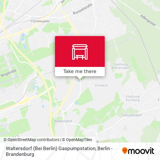Waltersdorf (Bei Berlin) Gaspumpstation map
