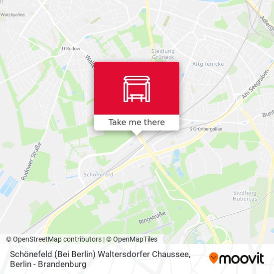 Schönefeld (Bei Berlin) Waltersdorfer Chaussee map