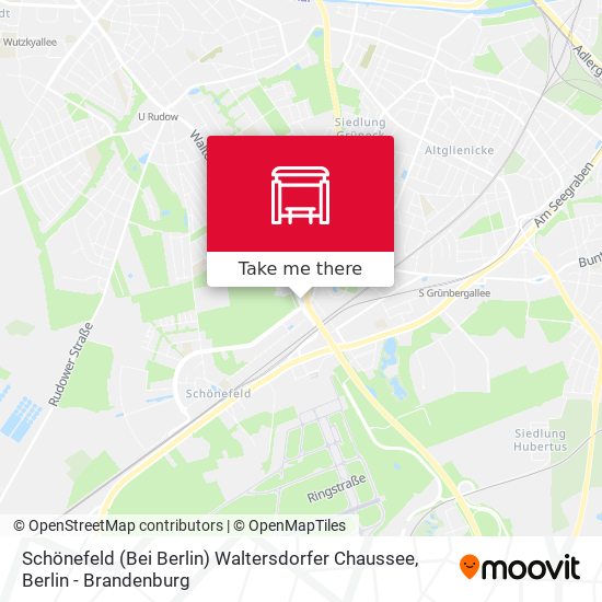 Schönefeld (Bei Berlin) Waltersdorfer Chaussee map