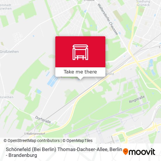 Schönefeld (Bei Berlin) Thomas-Dachser-Allee map