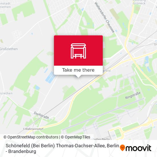 Schönefeld (Bei Berlin) Thomas-Dachser-Allee map