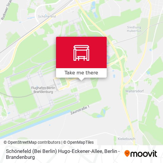 Schönefeld (Bei Berlin) Hugo-Eckener-Allee map