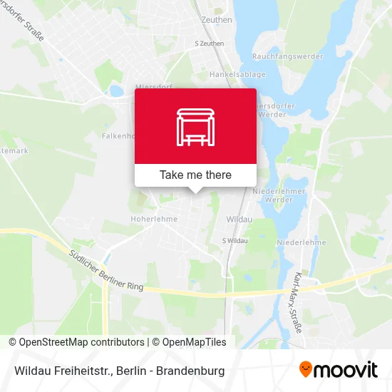 Wildau Freiheitstr. map