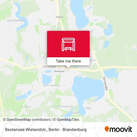 Bestensee Wielandstr. map