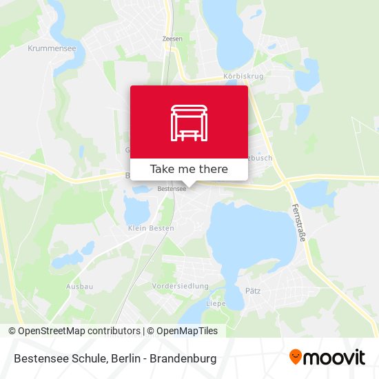 Bestensee Schule map