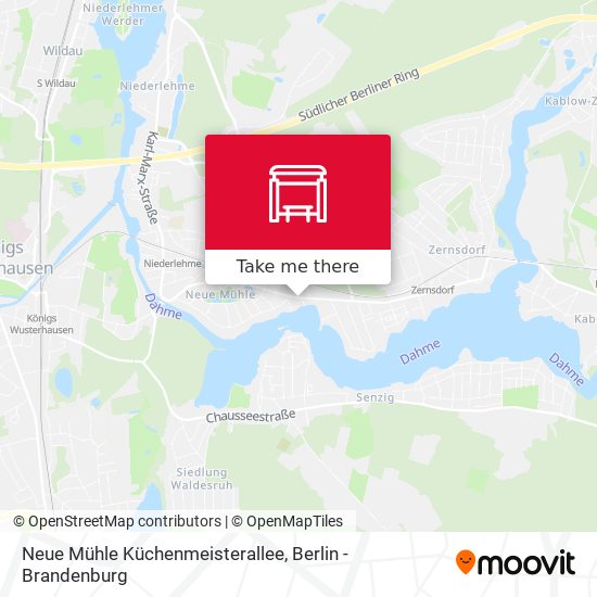 Neue Mühle Küchenmeisterallee map