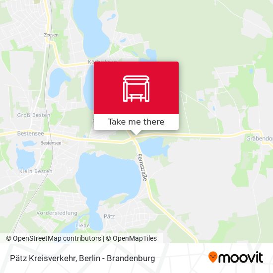 Pätz Kreisverkehr map
