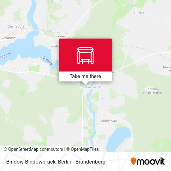 Карта Bindow Bindowbrück