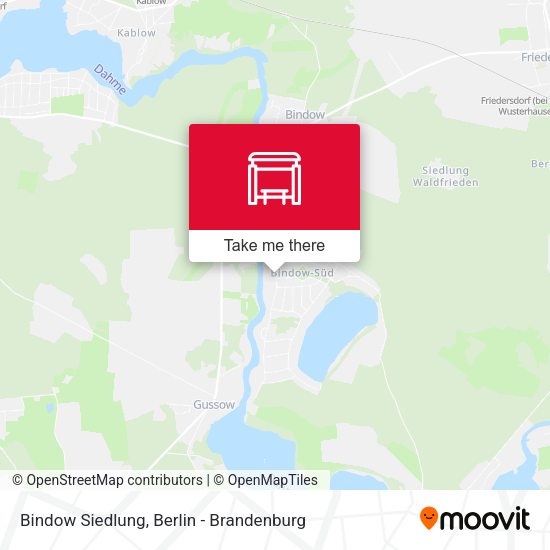 Карта Bindow Siedlung