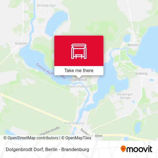 Dolgenbrodt Dorf map