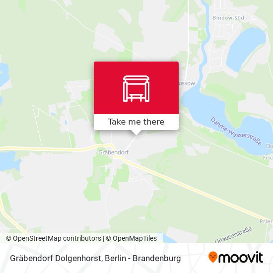 Gräbendorf Dolgenhorst map
