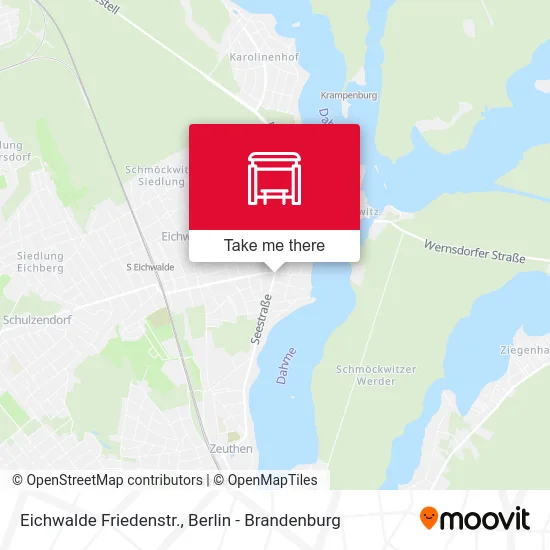 Карта Eichwalde Friedenstr.