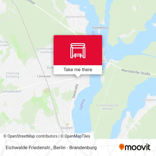 Карта Eichwalde Friedenstr.